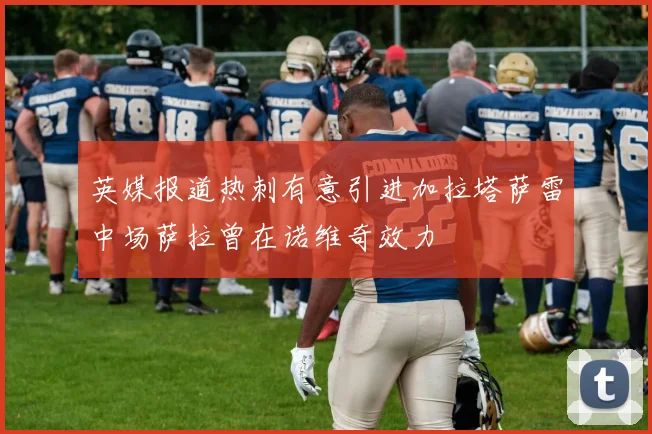 英媒报道热刺有意引进加拉塔萨雷中场萨拉曾在诺维奇效力